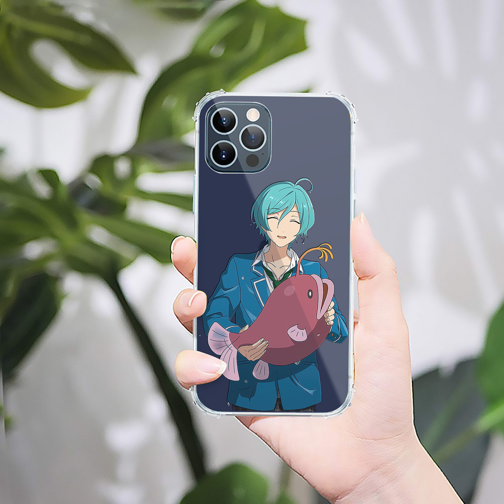 （画像用） あんさんぶるスターズ! Ensemble Stars 【iPhone 12シリーズ対応】透明スマホケース（クリアソフトケース）